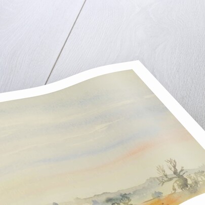 Landscape, Great Bradley, 1980 by Brenda Brin Booker