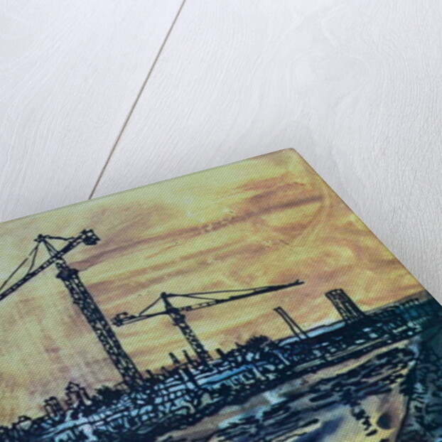 Cranes by the Canal by Brenda Brin Booker