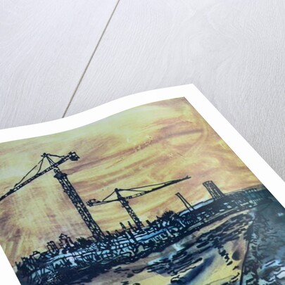 Cranes by the Canal by Brenda Brin Booker