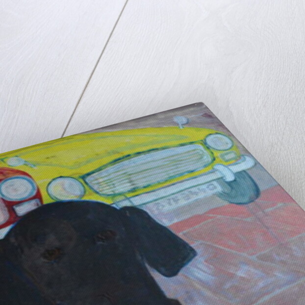 Rex at the Used Car Lot - AYF8440 by Brenda Brin Booker