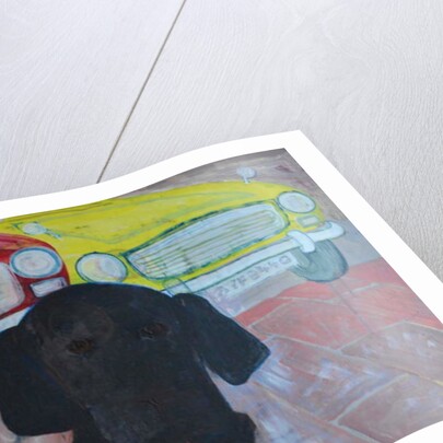 Rex at the Used Car Lot - AYF8440 by Brenda Brin Booker