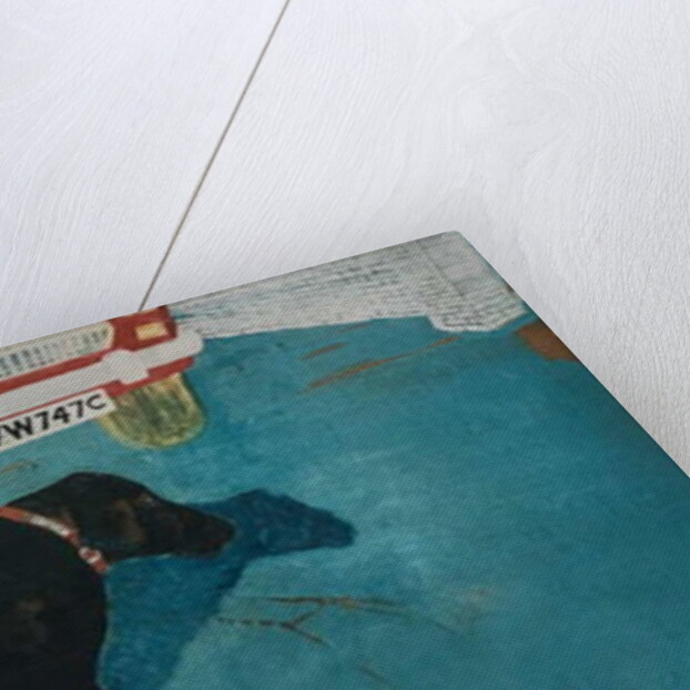 Rex at the Used Car Lot, with Friend by Brenda Brin Booker