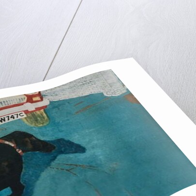 Rex at the Used Car Lot, with Friend by Brenda Brin Booker