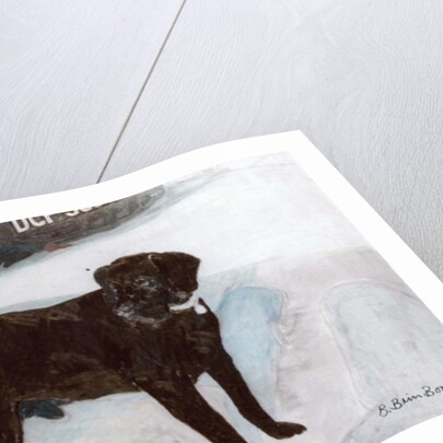 Rex in the Morning at the Used Car Lot by Brenda Brin Booker