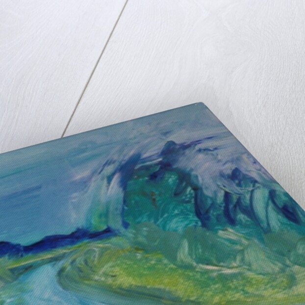 Blue River Landscape I, 1988 by Brenda Brin Booker