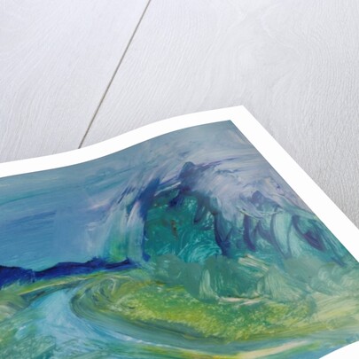 Blue River Landscape I, 1988 by Brenda Brin Booker