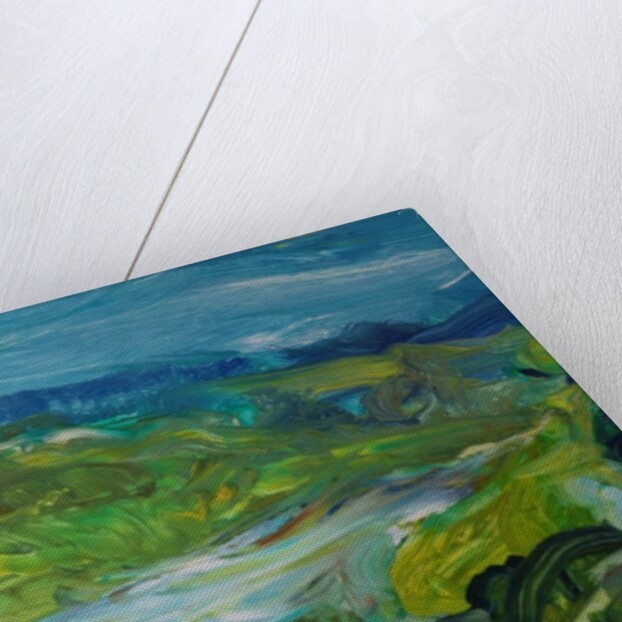 Blue River Landscape II, 1988 by Brenda Brin Booker