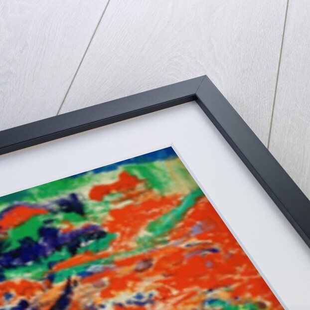 White Bullocks under a Tree by Brenda Brin Booker