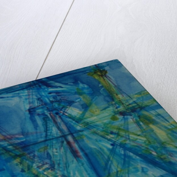 Blue Schooner by Brenda Brin Booker