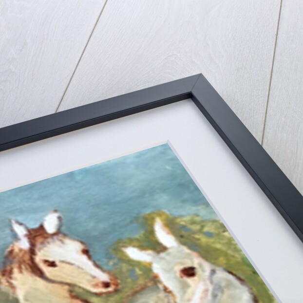 Mare with Foal by Brenda Brin Booker