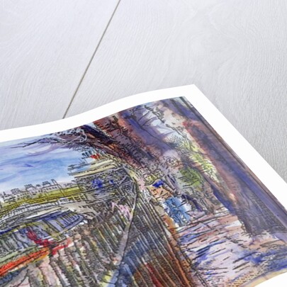 The Sunday Walk, 1986 by Brenda Brin Booker