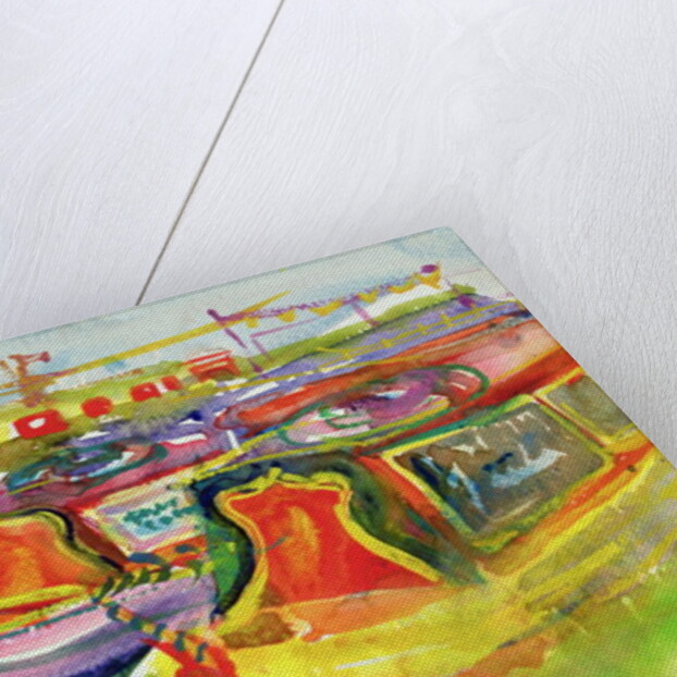 Canal Boats, 1989 by Brenda Brin Booker