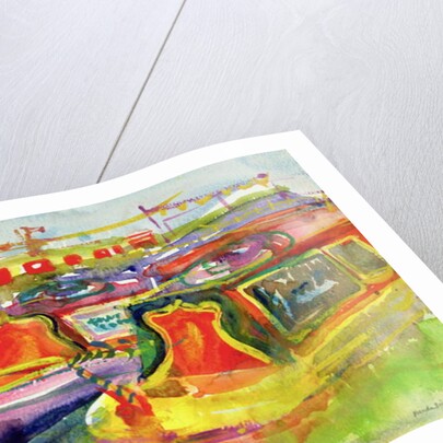 Canal Boats, 1989 by Brenda Brin Booker