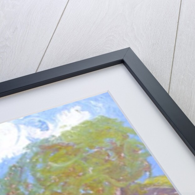 Summer Cottage, White Clouds by Brenda Brin Booker