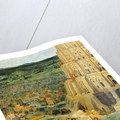 Tower of Babel, 1563 by Pieter the Elder Bruegel