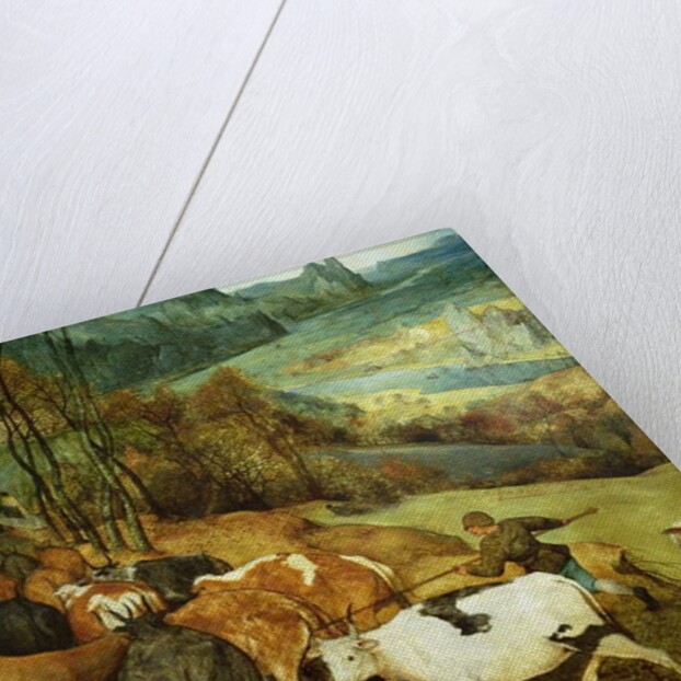 The Return of the Herd 1565 by Pieter the Elder Bruegel