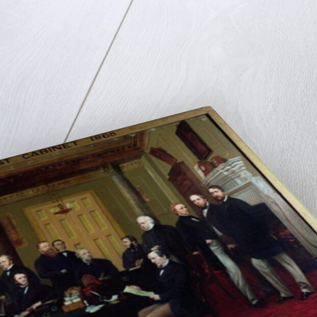 Gladstone's First Cabinet, 1868 by Henry Barraud