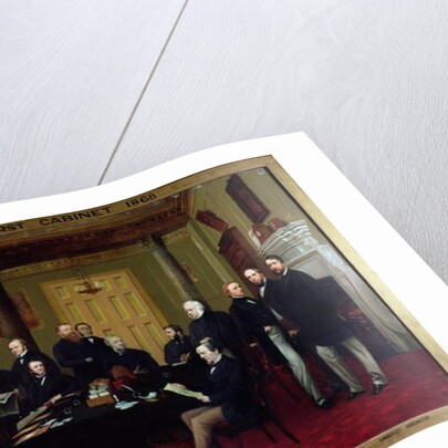 Gladstone's First Cabinet, 1868 by Henry Barraud