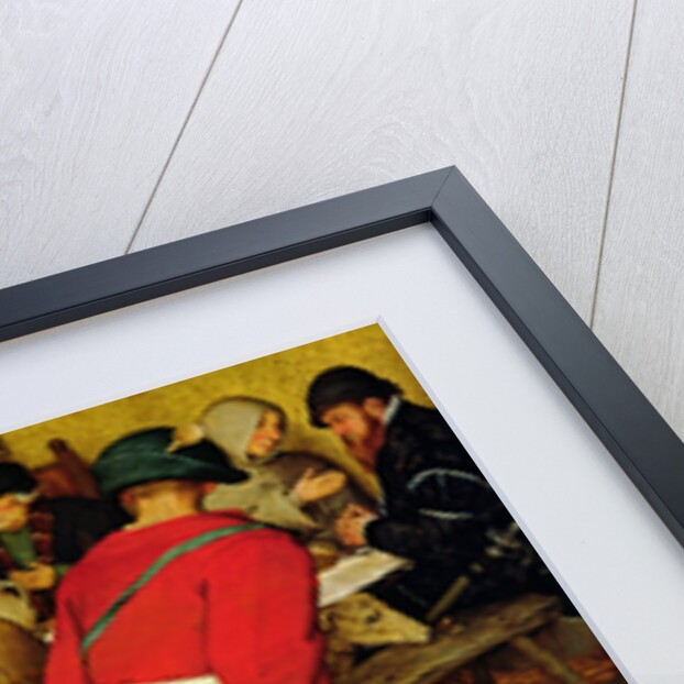 Peasant Wedding, 1568 by Pieter the Elder Bruegel