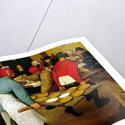 Peasant Wedding, 1568 by Pieter the Elder Bruegel