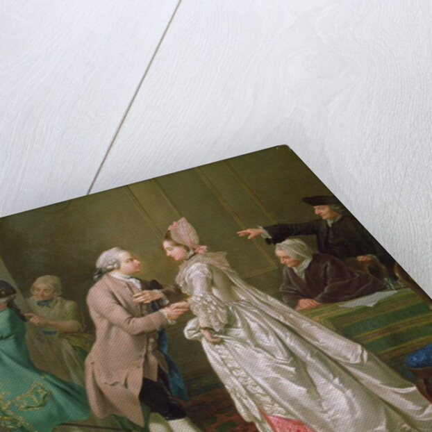 The Betrothal, 1774 by Jacobus Buys