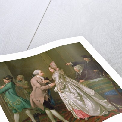 The Betrothal, 1774 by Jacobus Buys