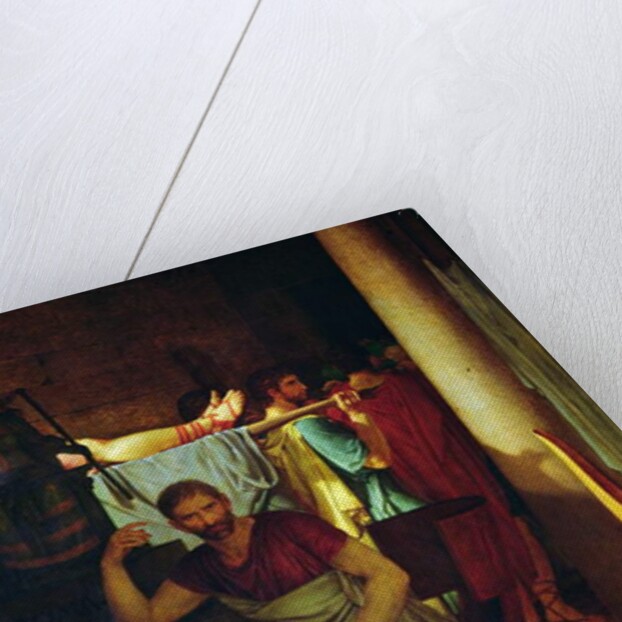 Lictors Bearing to Brutus the Bodies of his Sons, 1789 by Jacques Louis David