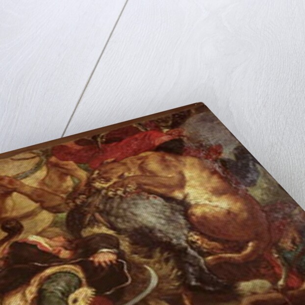 The Lion Hunt, 1855 by Ferdinand Victor Eugene Delacroix