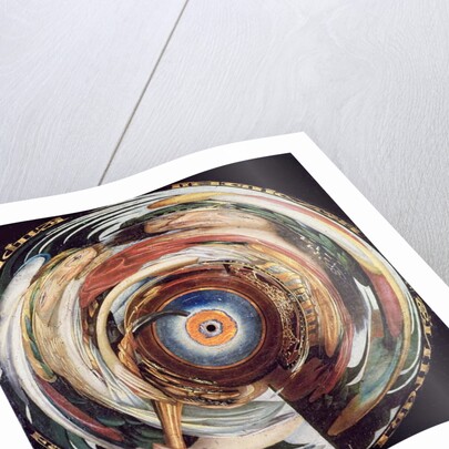 Anamorphic double portrait of King Frederick III and his Queen by Gert Dittmers