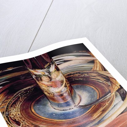 Anamorphic double portrait of King Frederick III and his Queen by Gert Dittmers