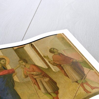 The Healing of the Man born Blind, c.1308-11 by Duccio di Buoninsegna