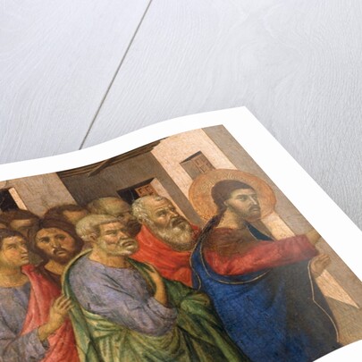 Jesus Opens the Eyes of a Man Born Blind, 1311 by Duccio di Buoninsegna