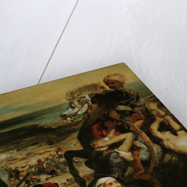 Scenes from the Massacre of Chios, 1822 by Ferdinand Victor Eugene Delacroix