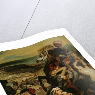 Scenes from the Massacre of Chios, 1822 by Ferdinand Victor Eugene Delacroix