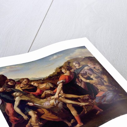 The Entombment by Theodore Gericault