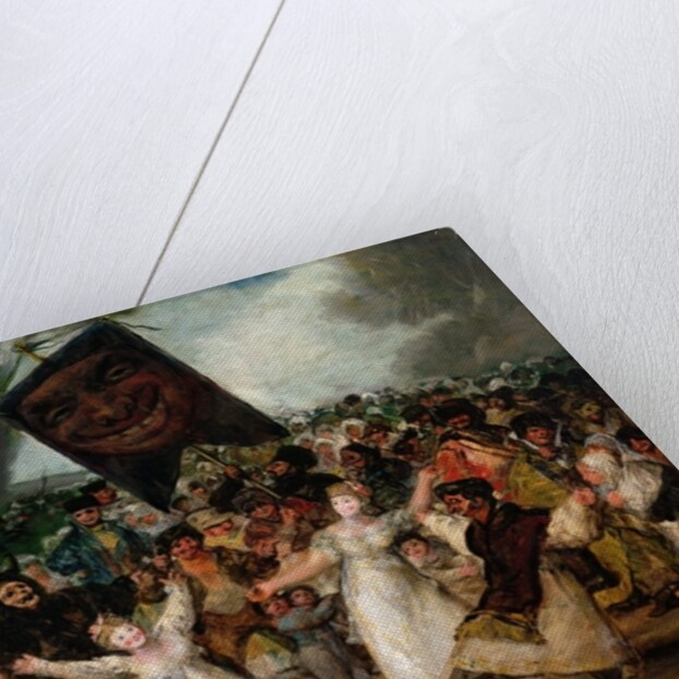 The Burial of the Sardine c.1812-19 by Francisco Jose de Goya y Lucientes