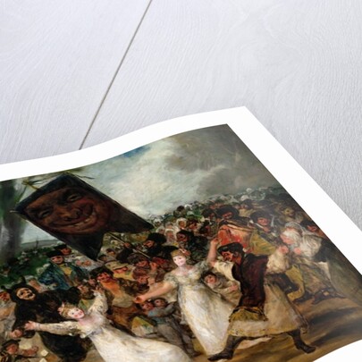 The Burial of the Sardine c.1812-19 by Francisco Jose de Goya y Lucientes