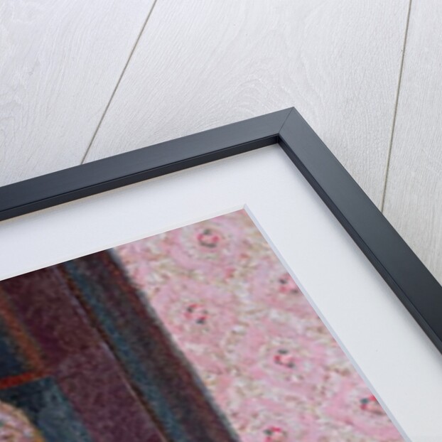 Woman Sitting at a Table by Harold Gilman