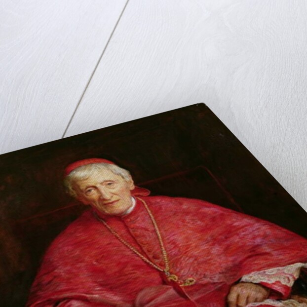 Portrait of Cardinal Newman by John Everett Millais