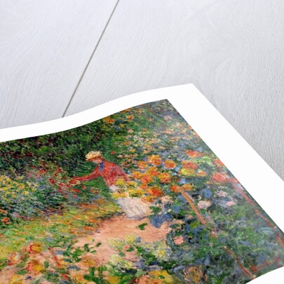 Jardin de Giverny, 1895 by Claude Monet