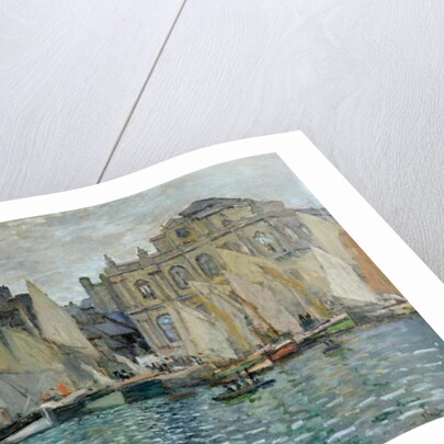 The Museum at Le Havre, 1873 by Claude Monet