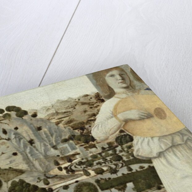 Nativity, detail, early 1480s by Piero della Francesca