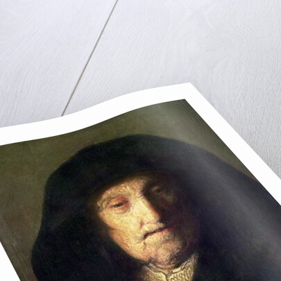 The Artist's Mother by Rembrandt Harmensz. van Rijn