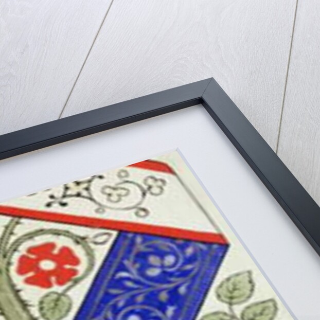 Wallpaper design for the House of Lords' Library by Augustus Welby Northmore Pugin