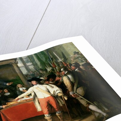 Cromwell Dissolving the Long Parliament by Benjamin West