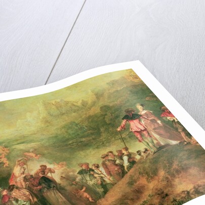 Embarkation for Cythera, 1717 by Jean Antoine Watteau