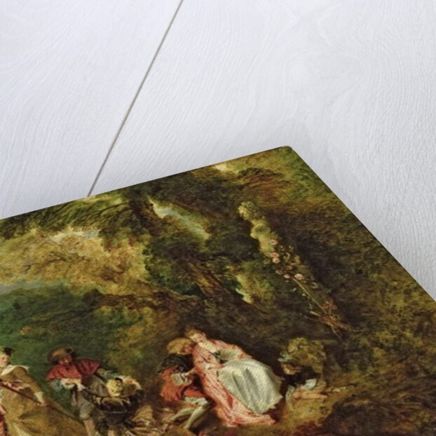 Embarkation for Cythera, 1717 by Jean Antoine Watteau