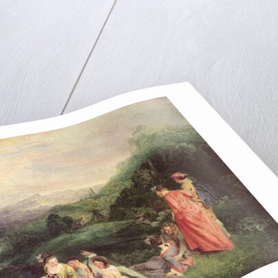 Peaceful Love, c.1718-19 by Jean Antoine Watteau