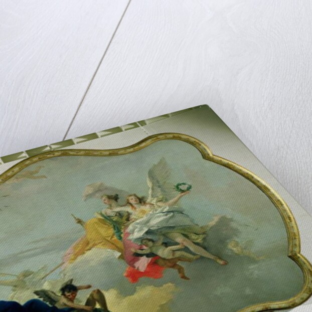 Triumph of Virtue and Nobility by Giovanni Battista Tiepolo
