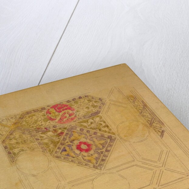 Ceiling design for the Palace of Westminster by Augustus Welby Northmore Pugin